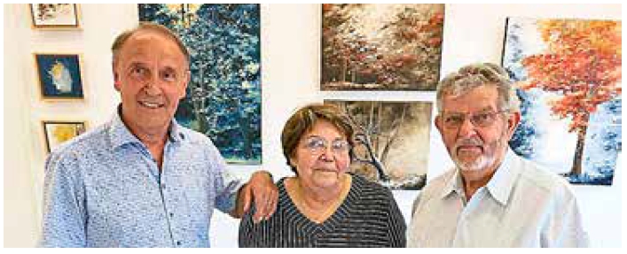 Besuch aus dem Elsass: Beim Kunstverein Rheinstetten zeigen André Batt, Marie Reeb und Pascal Jouan ihre Werke. (Foto: AK)